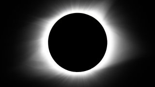 Así se vio en Kentucky el eclipse solar total del 21 de agosto de 2017.