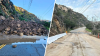 Reabren importantes vías que fueron bloqueadas por deslizamientos de rocas y lodo en Malibú