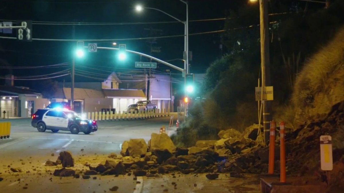 Malibú: Cierre de tramo de PCH en Big Rock Drive – Telemundo 52