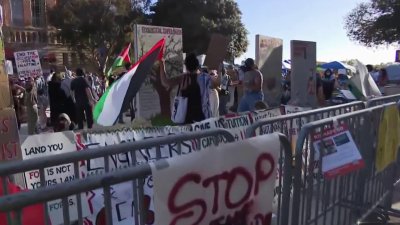 Continúan las protestas en UCLA en solidaridad con Gaza