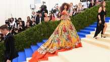 NEW YORK, NY - MAY 01:  Zendaya attends the "Rei Kawakubo/Comme des Garcons: Art Of The In-Between" Costume Institute Gala at Metropolitan Museum of Art on May 1, 2017 in New York City.  (Photo by Nicholas Hunt/Getty Images for Huffington Post)