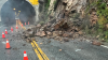 Malibu Canyon Road reabre tras un deslizamiento de rocas