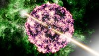 Colapso de una estrella masiva causa el mayor estallido de rayos gamma de la historia