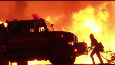 Usan la inteligencia artificial para combatir incendios forestales en California