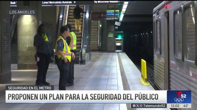 Proponen plan para la seguridad del público en el Metro de Los Ángeles