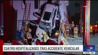 Cuatro hospitalizados tras accidente vehicular en Vernmont