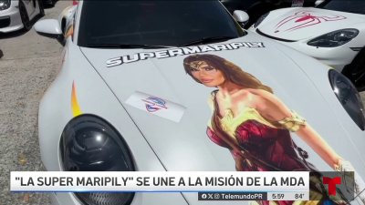 “La Súper Maripily”, rotulan carro con el huracán boricua