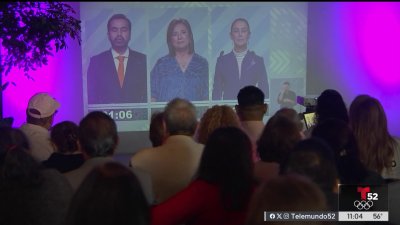 Residentes de California analizan debate presidencial de México