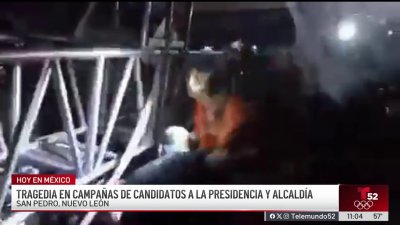 Periodista describe cómo ocurrió derrumbe de escenario en Nuevo León