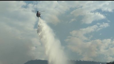 Siguen esfuerzos para contener incendio Line en San Bernardino