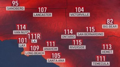 Continúa la ola de calor en el sur de Califonria