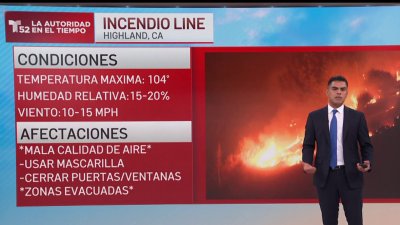 Continúa ola de calor en el sur de California