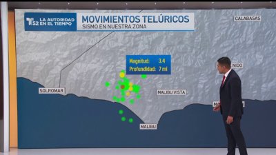 Otro sismo leve sacude al área de Malibú