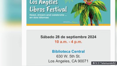 Feria del libro bilingüe en la Biblioteca de Los Ángeles