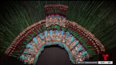 El Penacho de Moctezuma se exhibe en un museo de Viene, pero México lo quiere de regreso