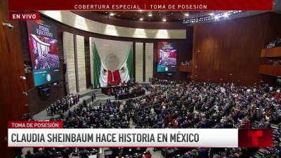 Discurso completo de Claudia Sheinbaum durante toma de posesión de la presidencia de México