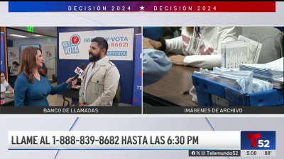 Banco de llamadas junto a NALEO busca responder a las preguntas sobre cómo votar