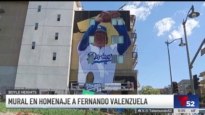 Develarán mural en homenaje a Fernando Valenzuela en Boyle Heights