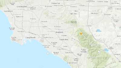 Temblor de magnitud 4.1 sacude a la zona de Corona