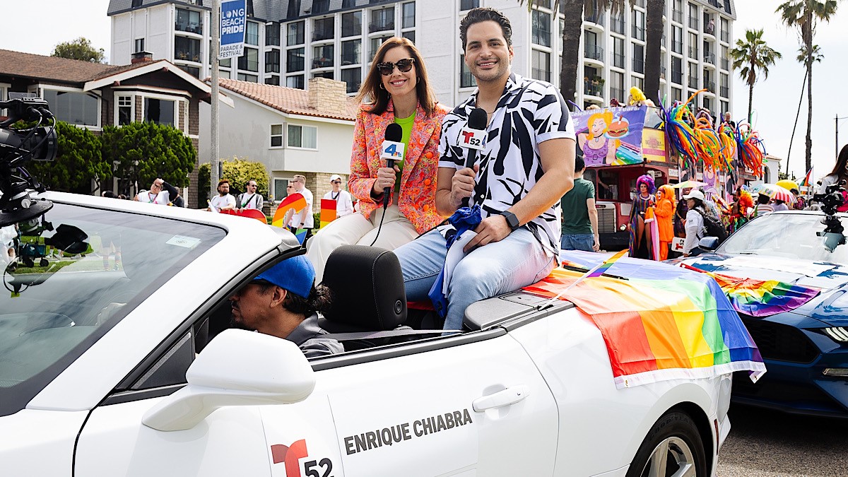 NBC4 and Telemundo 52 returned as media partners for the 41st Annual Long Beach Pride Parade