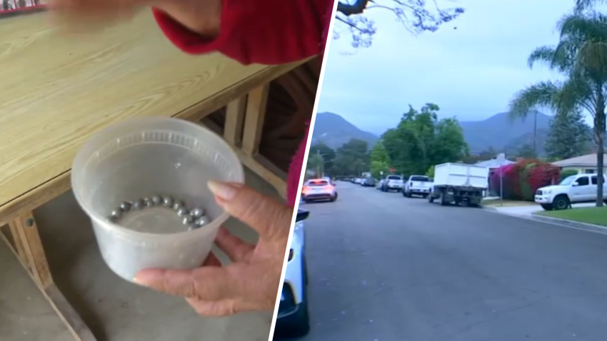 Residents in an Azusa neighborhood reported vandalism cases involving ball bearings for years.