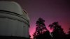 El Observatorio de Mount Wilson compartió algunas fotos impresionantes de auroras boreales