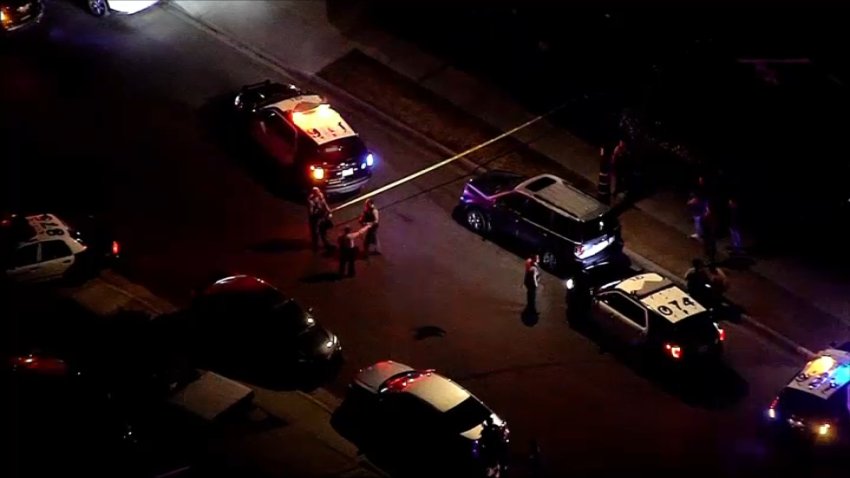 LASD deputies shot a man who was accused of shooting at a law enforcement helicopter in Compton.