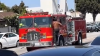 Ataca un camión de bomberos que respondía a un accidente en el sur de Los Ángeles 