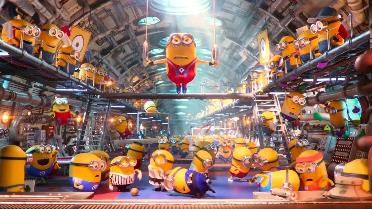 Los Minions aparecen en la ceremonia inaugural de las Olimpíadas de