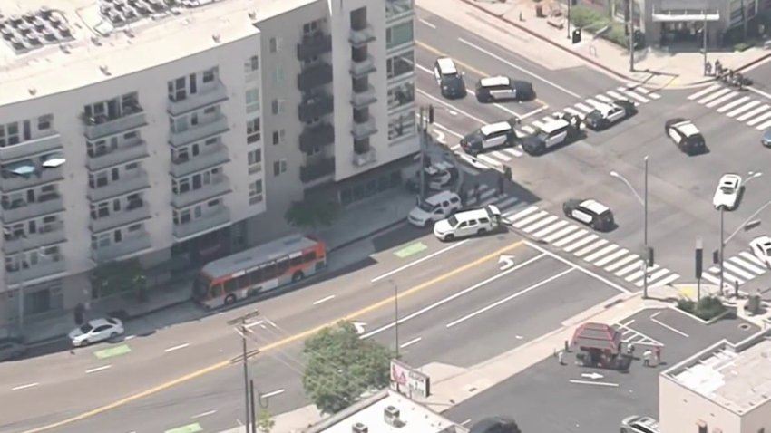 A report of a man armed with a gun on a Metro bus led to a standoff Monday July 1, 2024 in Glendale.