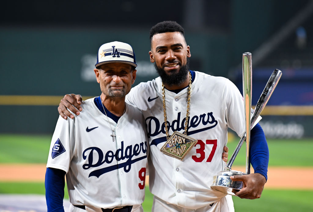 Teoscar Hernández hace historia con los Dodgers en el Derby de