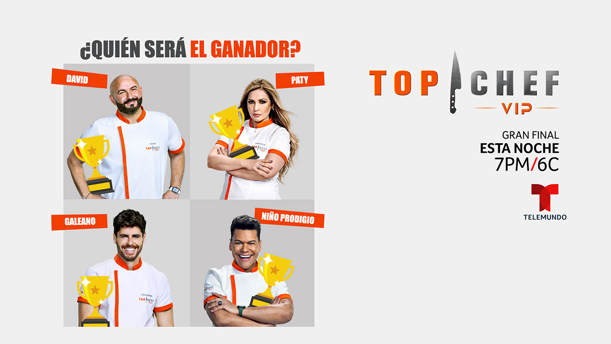 Gran final de Top Chef VIP ganador tercera temporada Telemundo 52