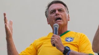 El expresidente de Brasil, Jair Bolsonaro.