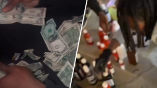 Four men were arrested after they stole nearly $8,000 from several convenience stores in Southern California during a crime spree and posted their loot to social media.