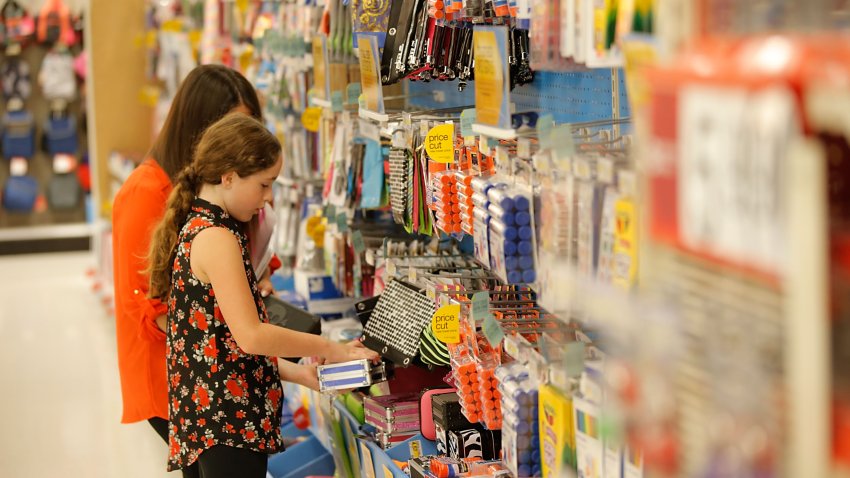 WEST HOLLYWOOD, CA – JULY 31:  Soleil Moon Frye goes back-to-school shopping at Target on July 31, 2014 in West Hollywood, California.  (Photo by Joe Scarnici/Getty Images for Target)