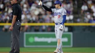 Los Angeles Dodgers v Colorado Rockies