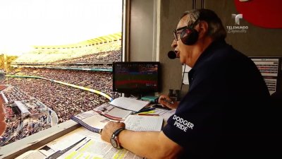 Celebramos el mes de la herencia hispana con la voz oficial de los Dodgers