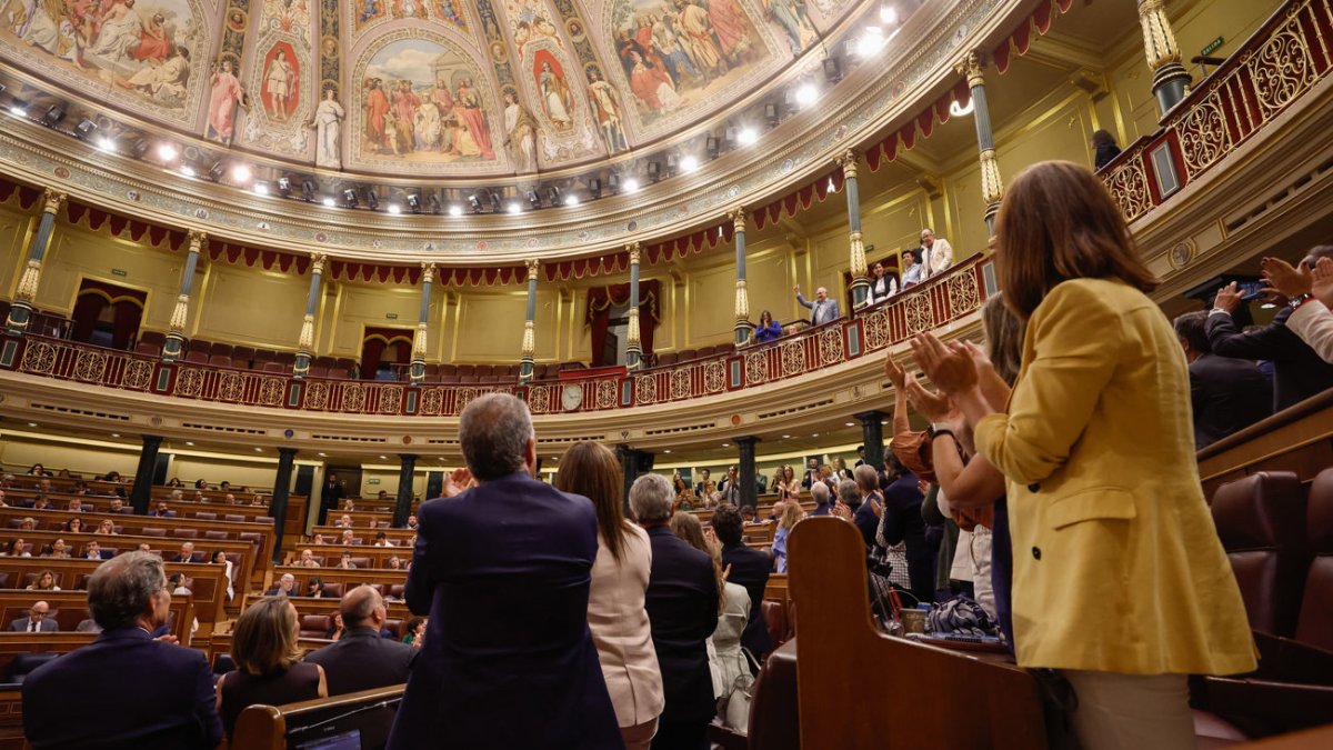 Congreso de España reconoce a Edmundo González como presidente electo de Venezuela