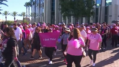 Caminata anual por pacientes de cáncer de mama