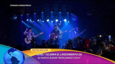 Grupo musical “Nivel” celebra el lanzamiento de su nuevo álbum