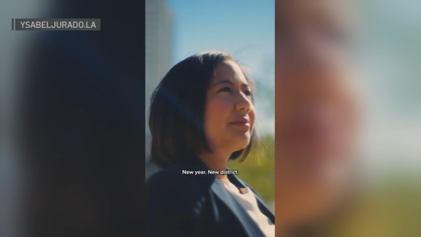 Ysabel Jurado in a promotional video for her candidacy for Los Angeles District 14.