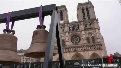 La catedral de Notre Dame de París pronto volverá a sonar con nuevas campanas