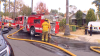 Encuentran a una persona muerta en el incendio de una casa en Eagle Rock