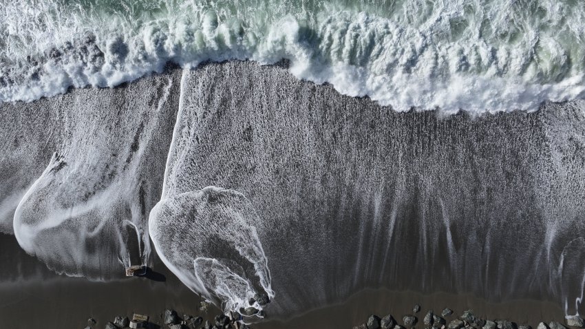 CALIFORNIA, USA – DECEMBER 5: A view of Pacific Coastline in Pacifica, California, United States on December 5, 2024 as tsunami warning issued after 7.0 magnitude earthquake reported off Northern California coast. (Photo by Tayfun Coskun/Anadolu via Getty Images)