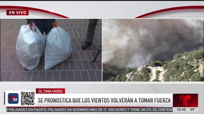 Residentes de Altadena tuvieron que evacuar tras incendio Eaton