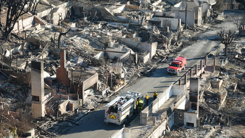 Why are lone homes left standing after the fires? It's not entirely luck