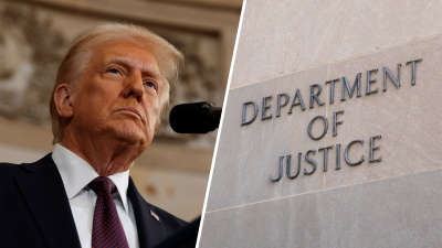 Departamento de Justicia despide a funcionarios involucrados en el procesamiento de Trump