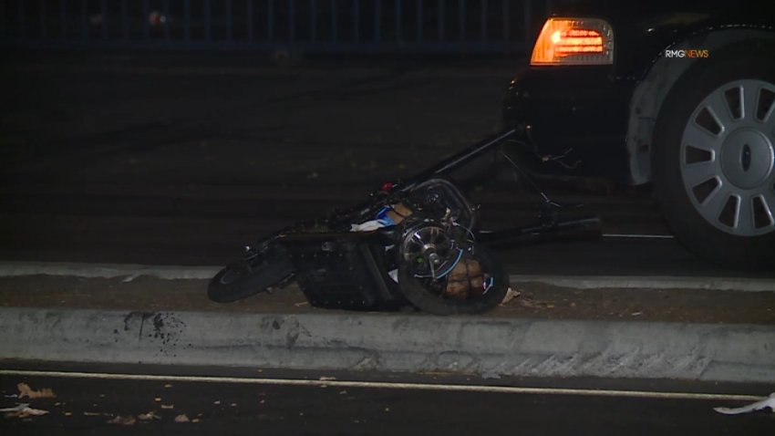 A hit-and-run driver struck and killed a person on a scooter in South LA on Sunday, Jan. 5, 2024.