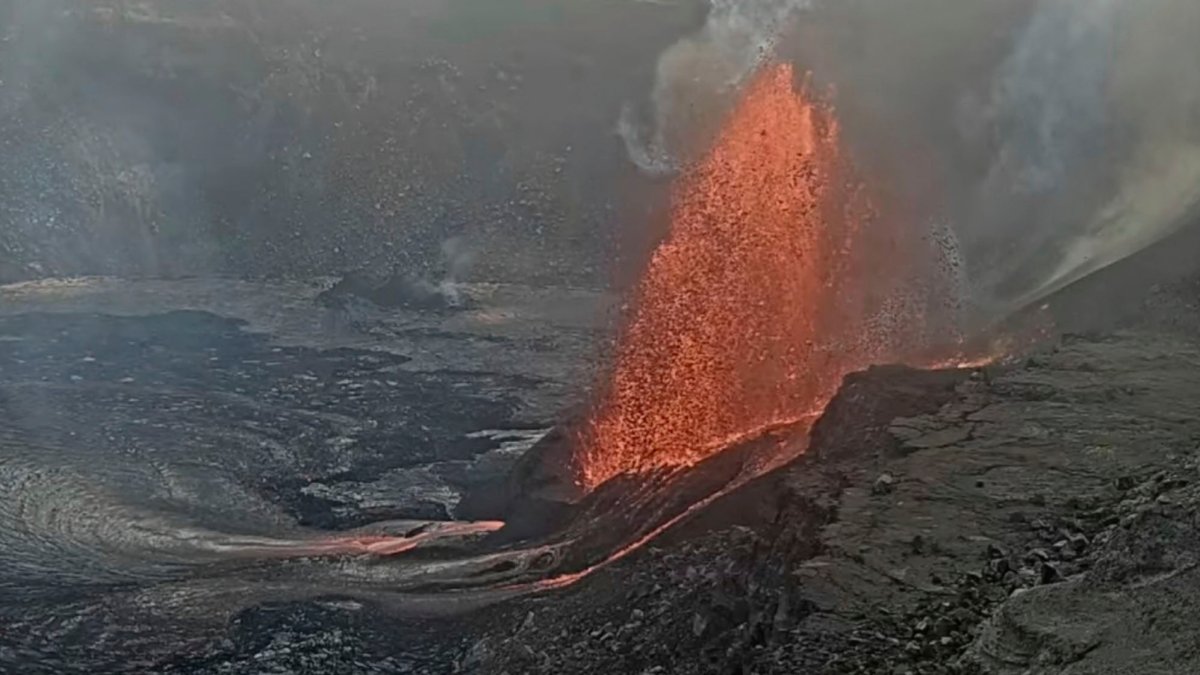 Por qué no se puede detener la lava del volcán Kilauea que devora decenas  de casas en Hawaii | Noticias Univision Fenómenos Naturales | Univision, image size:1200x675