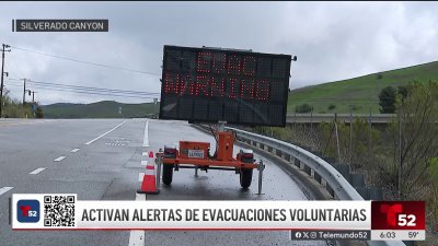 Activan alertas de evacuaciones voluntarias en el Condado de Orange